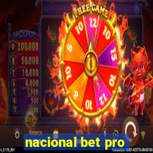 nacional bet pro